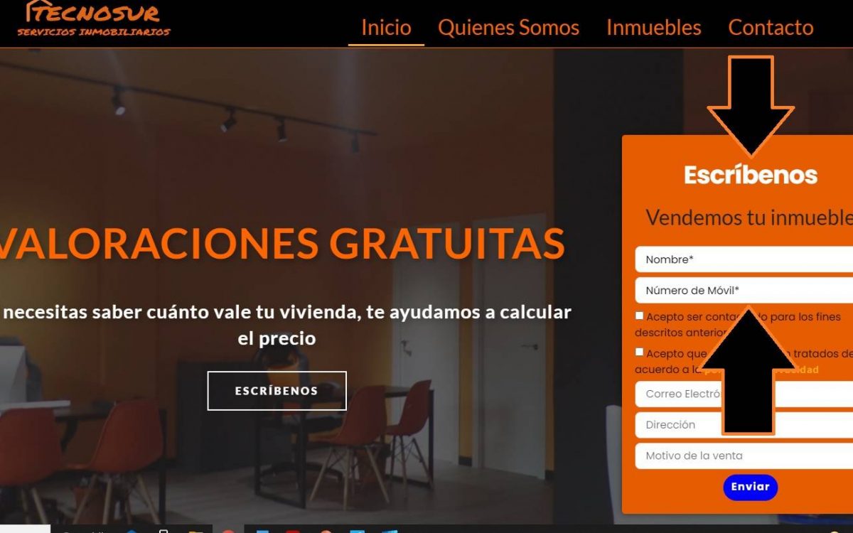 formulario web